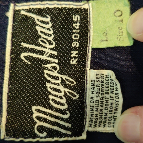 Vintage Sailor Knit Dress, Size Small - Picture 7 of 9